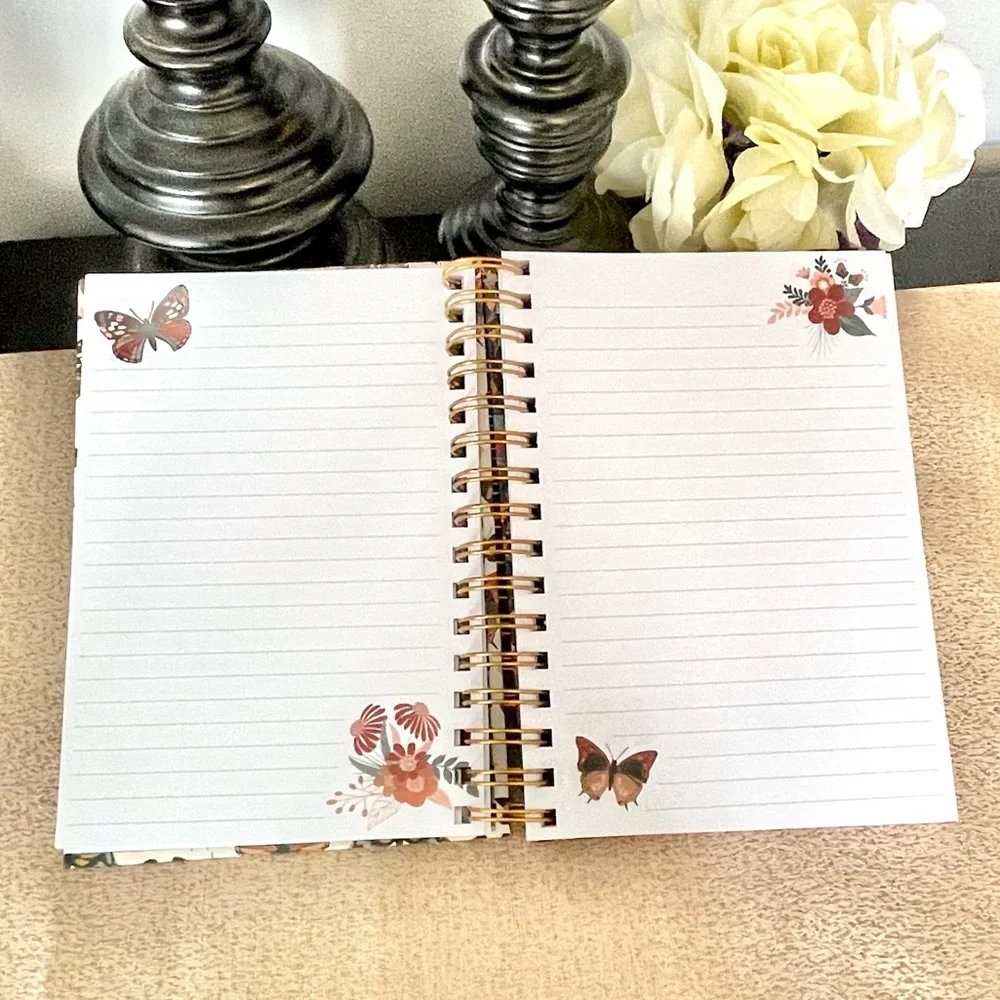 NWT BUTTERFLY Hardcover Notebook/Journal Notepad Stationery Bundle